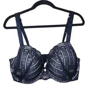 Dorina Celine Bra Lightly Padded Underwire Demi Full Cup Bra 38F